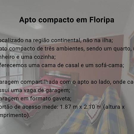 Apto Compacto Em Floripa-Continente Florianópolis Eksteriør billede