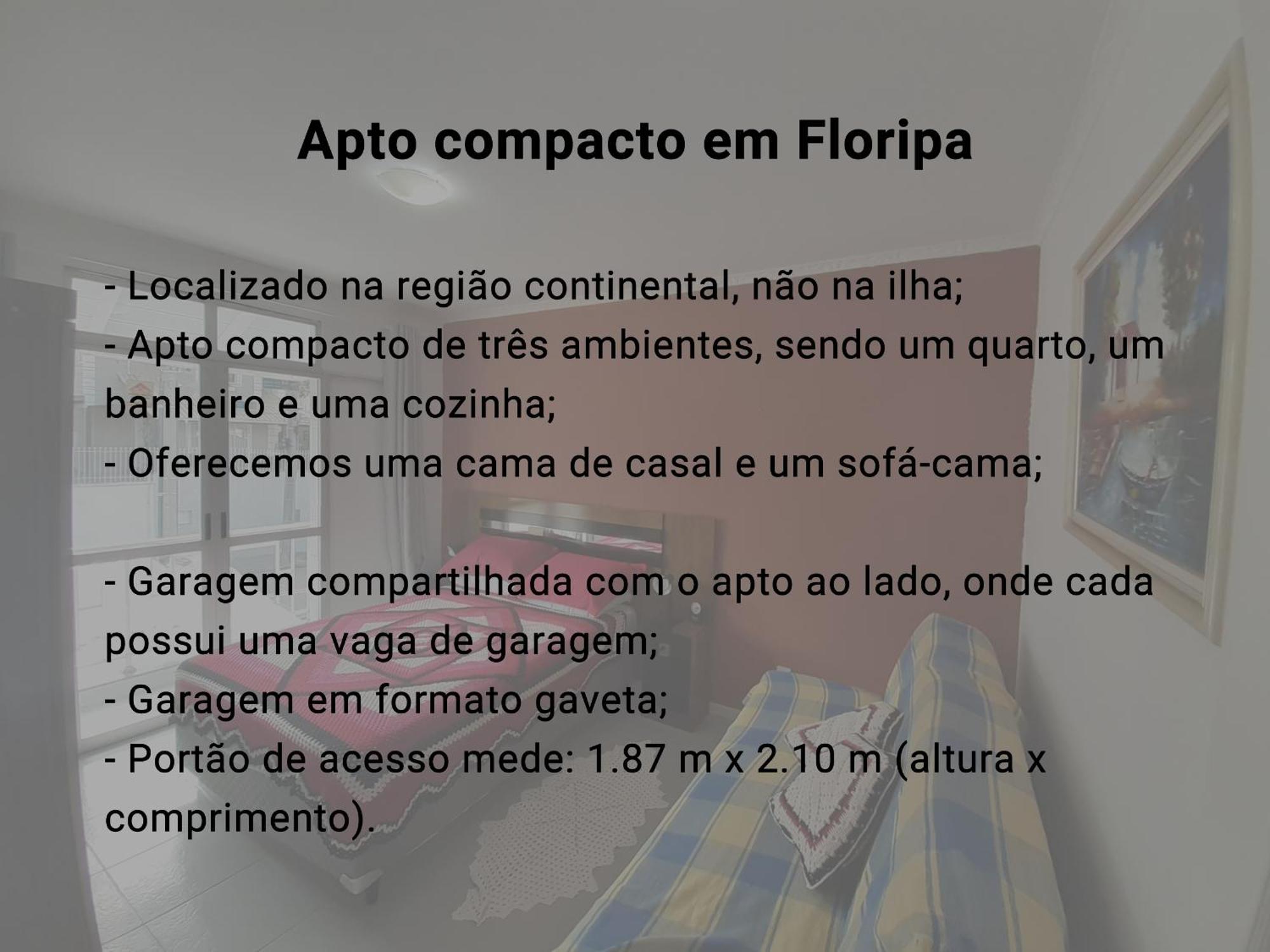 Apto Compacto Em Floripa-Continente Florianópolis Eksteriør billede